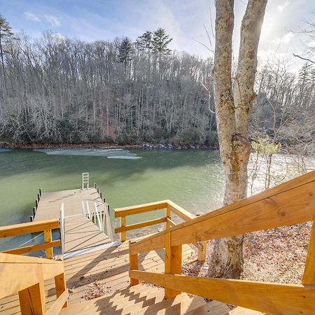 Lakeside Cashiers Cabin With Private Boat Dock! Cullowhee Exterior foto